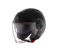 MT Helmets Viale SV S - Casco Moto Jet Urbano con Visor Solar Retráctil, Interior Lavable, Pantalla Larga y Calota HIRP | Homologado ECE 22.06 & DOT