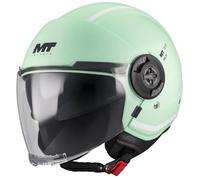 MT Helmets Viale SV S - Casco Moto Jet Urbano con Visor Solar Retráctil, Interior Lavable, Pantalla Larga y Calota HIRP | Homologado ECE 22.06 & DOT