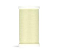 MT Hilo 100 m poliéster amarillo claro 136 - Duradero y flexible para proyectos de punto, ganchillo y costura