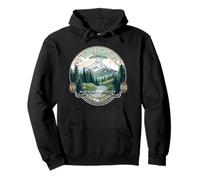 MT Hood Oregon National Forest Trillium Lake Recuerdo Sudadera con Capucha