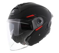 MT Jet Cosmo SV casco negro mate