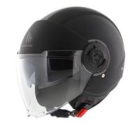 MT Jet Viale S casco negro mate