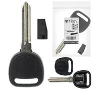 MT-KEY Llave de encendido para coche B111 + ID46 inmovilizador compatible con Cadillac STS 05-07 XLR 04-09 Chevrolet Equinox I 06-09 Malibu III 1N 03-12 Monte Carlo 1W 06-07 Hummer H2 a partir de 08
