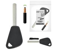 MT-KEY Llave de Encendido para Coche DAT17 + ID60 80 Bits T7 Cristal Transpondedor Inmovilizador Compatible con Subaru Outback Bp A partir de 03