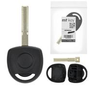 MT KEY Llave de repuesto para coche HU43 compatible con ONDA Accord V OPEL Omega B1 Vectra B Calibra, Sintra Vectra C SIGNUM