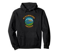 MT Kilimanjaro Summit Club Parche Bordado Estilo Tanzania Sudadera con Capucha