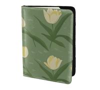 Mt Mushroom - Funda para pasaporte de viaje, funda de piel, accesorios esenciales de viaje para equipaje, Flowers and Plants, Talla única, Contemporáneo