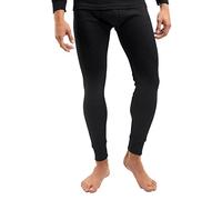 MT Pantalones interiores térmicos de esquí para hombre, pantalones de invierno, Negro , XL