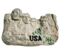 Mt. Rushmore South Dakota USA Imán para nevera, recuerdo de viaje, decoración de nevera, colección 3D