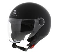 Casco jet mt street uni negro mate xs (ece 22.06)