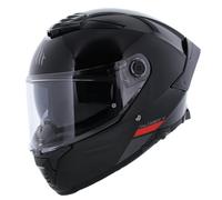 MT Thunder 4 SV casco completo sólido brillo negro
