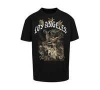 Mister Tee City of Angels Oversize tee Camiseta, Black, XL Unisex Adulto
