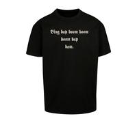 MT Upscale Camiseta 'Bing Bab Boom' negro / offwhite XL negro / offwhite