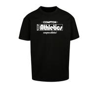 MT Upscale Camiseta 'Compton Athletic Club' negro / blanco L negro / blanco