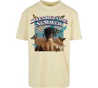 MT Upscale Camiseta Days Before Summer Oversize Tee Soft Yellow L