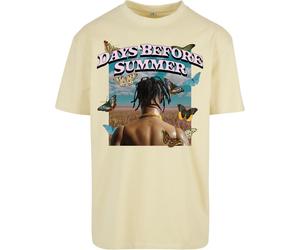 MT Upscale Camiseta Days Before Summer Oversize Tee Soft Yellow L