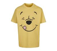 MT Upscale Camiseta 'Disney 100 Winnie Pooh Face' limón / rosa claro / negro L limón / rosa claro / negro
