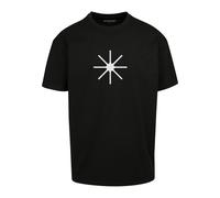 MT Upscale Camiseta 'Error' amarillo / rojo anaranjado / negro / blanco S EUR