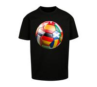 MT Upscale Camiseta 'Europe Tour' mezcla de colores / negro S mezcla de colores / negro