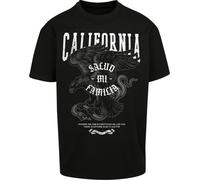 MT Upscale Camiseta La Familia Oversize Tee Negro M