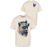 MT Upscale Camiseta Le Papillon Oversize Tee Sand M