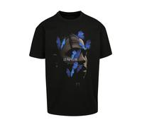 MT Upscale Camiseta 'Le Pappilon' azul cielo / gris / negro M azul cielo / gris / negro