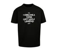 MT Upscale Camiseta 'Like A Legend' gris claro / negro XS gris claro / negro