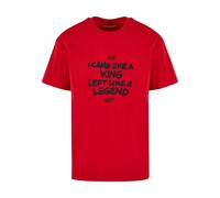 MT Upscale Camiseta 'Like A Legend' rojo / negro S rojo / negro