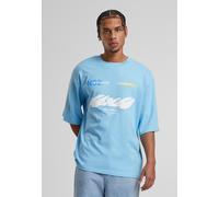 MT Upscale Camiseta 'Motorsport' azul claro / amarillo / gris claro / blanco S azul claro / amarillo / gris claro / blanco