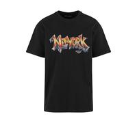 MT Upscale Camiseta 'NY Graffiti' mezcla de colores / negro M mezcla de colores / negro