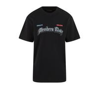 MT Upscale Camiseta 'Only Members' azul claro / gris / rojo / negro S azul claro / gris / rojo / negro