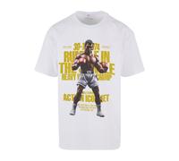MT Upscale Camiseta 'Rumble' marrón oscuro / azafrán / gris / blanco XXXL marrón oscuro / azafrán / gris / blanco