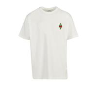 MT Upscale Camiseta 'Santa Monica' beige / oro / jade / blanco M beige / oro / jade / blanco
