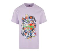 MT Upscale Camiseta 'Space Jam Teamwork' azul / verde / lila / blanco S azul / verde / lila / blanco