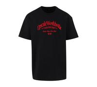 MT Upscale Camiseta 'Upscale World Wide' rojo vivo / negro XXL rojo vivo / negro