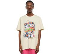MT Upscale Mister tee Upscale Space Jam Teamwork-Camiseta para Hombre, 100% algodón, Color Arena, XL