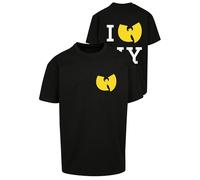 MT Upscale Mt2104 - Wu Tang Loves NY Oversize tee Camiseta, Negro, S Hombres