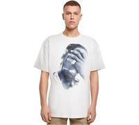 MT Upscale Mt2420-4 Am Oversize tee Camiseta, Blanco, 4XL Unisex Adulto