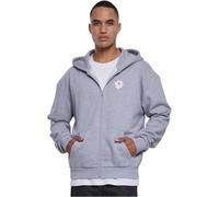 MT Upscale Mt2478 Summer of Love Heavy Oversize Zip Hoody Chaqueta Deportiva, Gris, XXXXL para Hombre