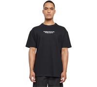 MT Upscale Mt2546 - Camiseta de Gran tamaño con Huellas Dactilares, Negro, XXXXL Hombres