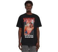 MT Upscale Mt3004-scarface Don't Call Me Baby Heavy Oversize tee Camiseta, Negro, XXL Hombres