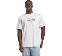 MT Upscale Mt3397-a Sportsclub Oversize tee Camiseta, Blanco, 4XL Hombres