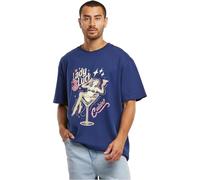 MT Upscale Mt3459-lady Luck Oversize tee Camiseta, Azul Marino, L Hombres