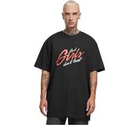 MT Upscale Mt3498-good Girls Oversize tee Camiseta, Negro, XXL para Hombre