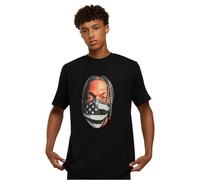 MT Upscale Mt3606-psycho Man Oversize tee Camiseta, Negro, L Grande Alto Hombres