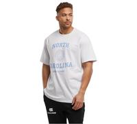 MT Upscale Mt3725-north Carolina Oversize tee Camiseta, Blanco, L Hombres