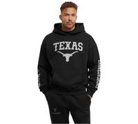MT Upscale Mt3737-texas Longhorns 25 Oversize Hoody Sudadera, Negro, S para Hombre