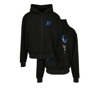 MT Upscale Sudadera con cremallera azul / gris / negro XL azul / gris / negro