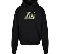 MT Upscale Sudadera 'Fortune Cranes' verde pastel / rojo / negro / blanco 5XL verde pastel / rojo / negro / blanco