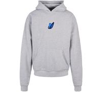 MT Upscale Sudadera 'Le Papillon' azul / gris / negro / offwhite L azul / gris / negro / offwhite
